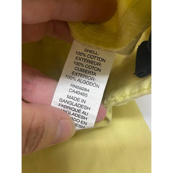 Children's Place Boys Pants Size 4 Light Yellow Casual Easter Spring Summer - Picture 4 of 6